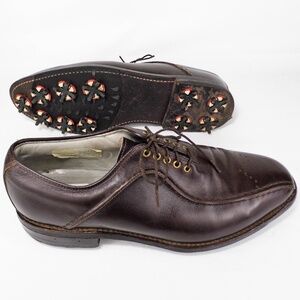 Rare FootJoy Pebbled Leather USA Golf Shoes 10B